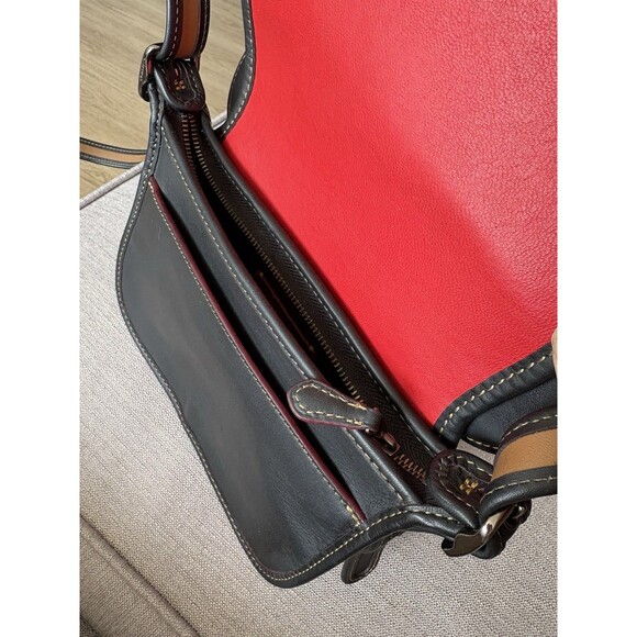 COACH x DISNEY  MICKEY MOUSE W/Ears crossbody Leather Bag BLACK limited edition - Picture 8 of 9